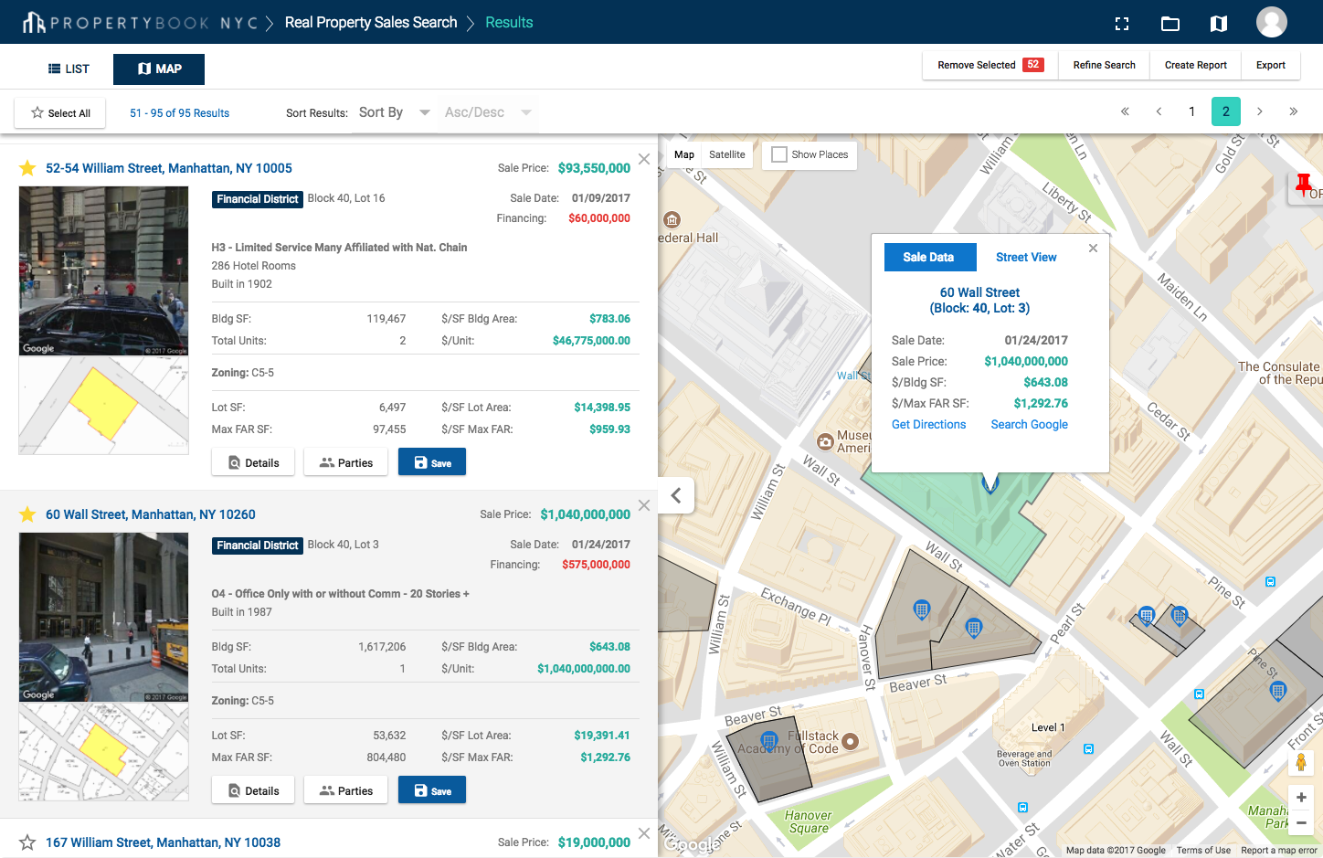 PROPERTYBOOK NYC | The Leading Comparable Sales and Property Data Platform