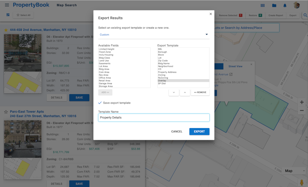 export-property-data